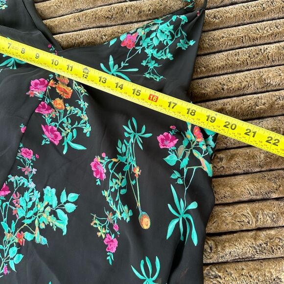 5 for $45 Eva Mendes Dress Maxi Long Women Size M Floral - Picture 6 of 7